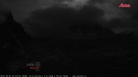 Archiv Foto Webcam Blick auf die 3 Zinnen von der Dreizinnenhütte 23:00