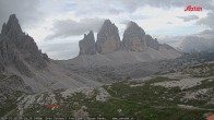 Archiv Foto Webcam Blick auf die 3 Zinnen von der Dreizinnenhütte 06:00