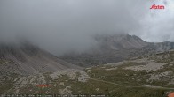 Archiv Foto Webcam Blick auf die 3 Zinnen von der Dreizinnenhütte 09:00
