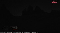 Archived image Webcam Dolomites South Tyrol: Mountain Hut Antonio Locatelli 21:00