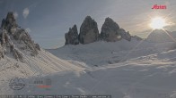 Archived image Webcam Dolomites South Tyrol: Mountain Hut Antonio Locatelli 14:00