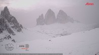 Archiv Foto Webcam Blick auf die 3 Zinnen von der Dreizinnenhütte 06:00