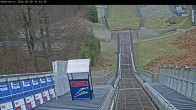 Archived image Webcam Willingen: View Ski Jumping Area 09:00