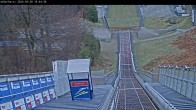 Archived image Webcam Willingen: View Ski Jumping Area 17:00