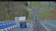 Archived image Webcam Willingen: View Ski Jumping Area 13:00