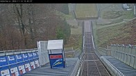 Archived image Webcam Willingen: View Ski Jumping Area 09:00