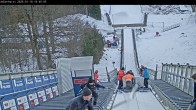 Archived image Webcam Willingen: View Ski Jumping Area 15:00