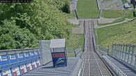 Archived image Webcam Willingen: View Ski Jumping Area 11:00