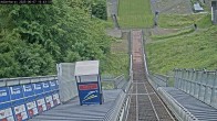 Archived image Webcam Willingen: View Ski Jumping Area 09:00