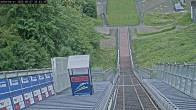 Archived image Webcam Willingen: View Ski Jumping Area 19:00