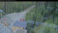 Archived image Webcam Willingen: Trail at Ski Jumping Area 17:00