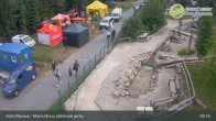 Archiv Foto Webcam Dolni Morava: Hängebrücke Sky Bridge 08:00