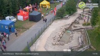 Archiv Foto Webcam Dolni Morava: Hängebrücke Sky Bridge 12:00