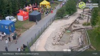 Archiv Foto Webcam Dolni Morava: Hängebrücke Sky Bridge 16:00