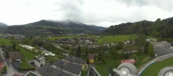 Archived image Webcam Bischofshofen - Village and Ski Jumping Area 09:00