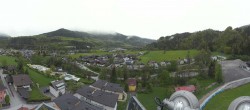 Archived image Webcam Bischofshofen - Village and Ski Jumping Area 17:00