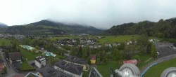 Archived image Webcam Bischofshofen - Village and Ski Jumping Area 15:00