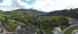 Archived image Webcam Bischofshofen - Village and Ski Jumping Area 13:00