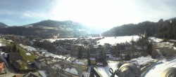 Archived image Webcam Bischofshofen - Village and Ski Jumping Area 09:00