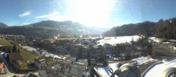 Archived image Webcam Bischofshofen - Village and Ski Jumping Area 09:00