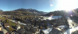 Archived image Webcam Bischofshofen - Village and Ski Jumping Area 13:00