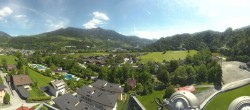 Archived image Webcam Bischofshofen - Village and Ski Jumping Area 13:00