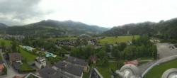 Archived image Webcam Bischofshofen - Village and Ski Jumping Area 11:00