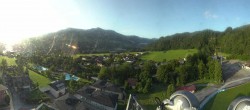 Archived image Webcam Bischofshofen - Village and Ski Jumping Area 05:00