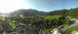 Archived image Webcam Bischofshofen - Village and Ski Jumping Area 06:00