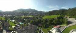 Archived image Webcam Bischofshofen - Village and Ski Jumping Area 07:00