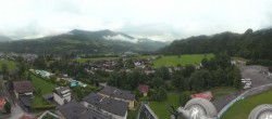 Archived image Webcam Bischofshofen - Village and Ski Jumping Area 09:00