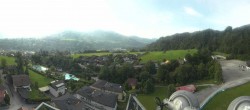 Archived image Webcam Bischofshofen - Village and Ski Jumping Area 07:00