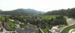 Archived image Webcam Bischofshofen - Village and Ski Jumping Area 11:00