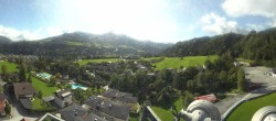 Archived image Webcam Bischofshofen - Village and Ski Jumping Area 09:00
