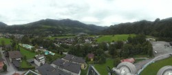 Archived image Webcam Bischofshofen - Village and Ski Jumping Area 15:00