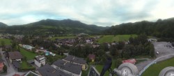 Archived image Webcam Bischofshofen - Village and Ski Jumping Area 17:00