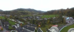 Archived image Webcam Bischofshofen - Village and Ski Jumping Area 13:00