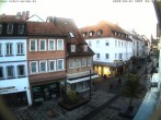 Archiv Foto Webcam Schweinfurt - Fußgängerzone 19:00
