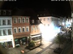 Archiv Foto Webcam Schweinfurt - Fußgängerzone 19:00