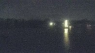 Archived image Webcam Barßel at the boat harbour 23:00