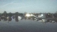 Archived image Webcam Barßel at the boat harbour 03:00