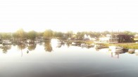 Archived image Webcam Barßel at the boat harbour 05:00