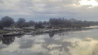 Archiv Foto Webcam Barßel: Bootshafen 19:00