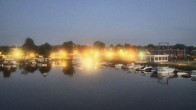 Archiv Foto Webcam Barßel: Bootshafen 21:00