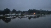 Archived image Webcam Barßel at the boat harbour 03:00