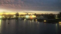 Archived image Webcam Barßel at the boat harbour 05:00