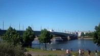 Archiv Foto Webcam Kennedybrücke in Bonn 09:00