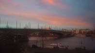 Archiv Foto Webcam Kennedybrücke in Bonn 06:00