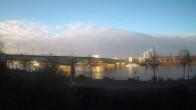Archiv Foto Webcam Kennedybrücke in Bonn 07:00