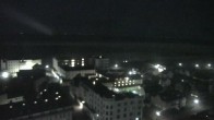 Archiv Foto Webcam Insel Borkum: Leuchtturm 23:00